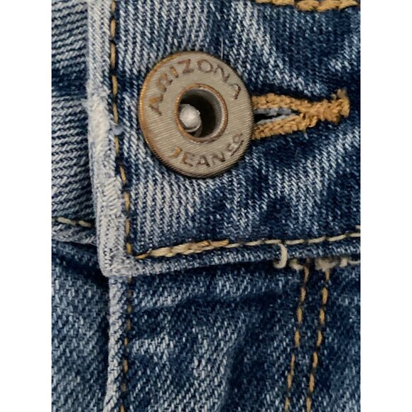 Lot of 2 Denim Shorts Blue 5 Pocket Arizona Jean Co, Aeropostale MIDI Grunge Wom - Picture 14 of 16